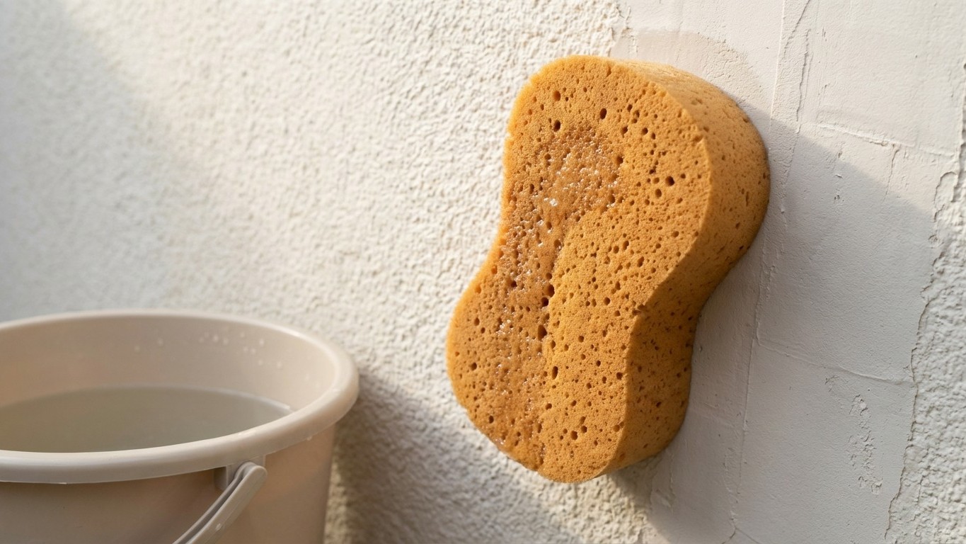 20 Years of Sanding Textured Walls: How a Damp Sponge Makes It Obsolete