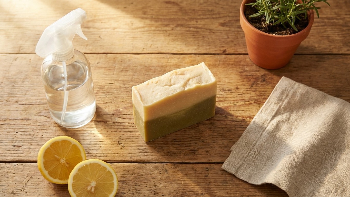 Savon de castille : castile soap cleaning hacks pour cuisine, sols et sanitaires