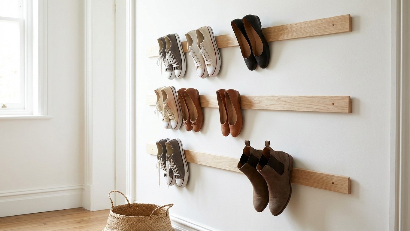 Ditch Shoe Racks Forever: How Basic Wood Battens Solved My Storage Problem