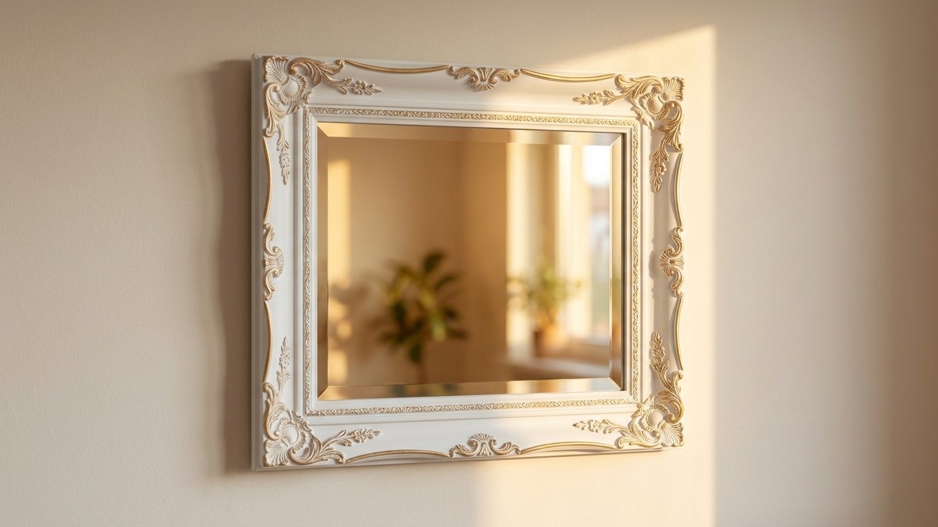 How I Stopped Buying Expensive Mirror Frames and Started Making Them from Salvaged Mouldings