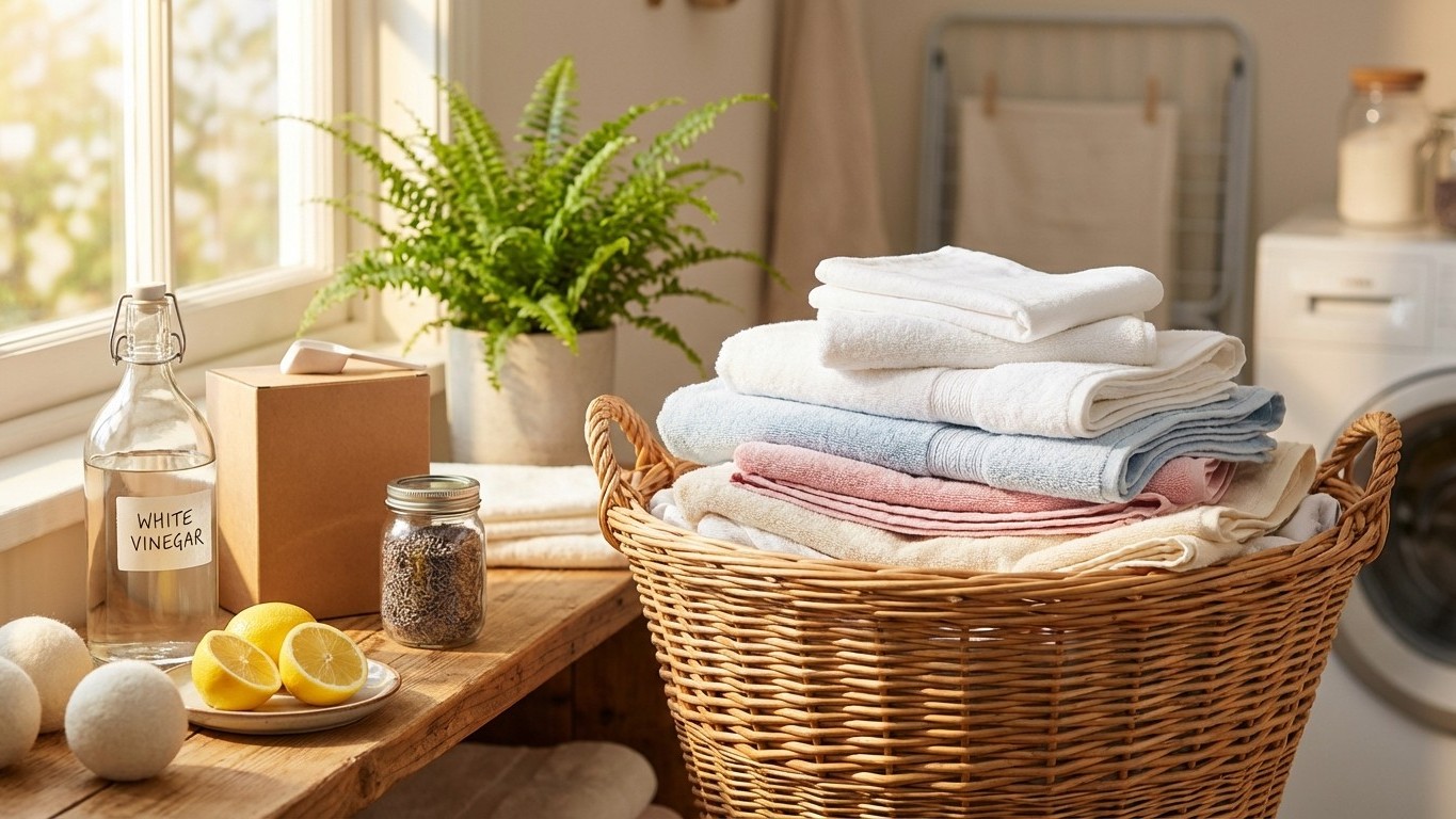 Alternative naturelle à l’assouplissant : ce qui marche vraiment