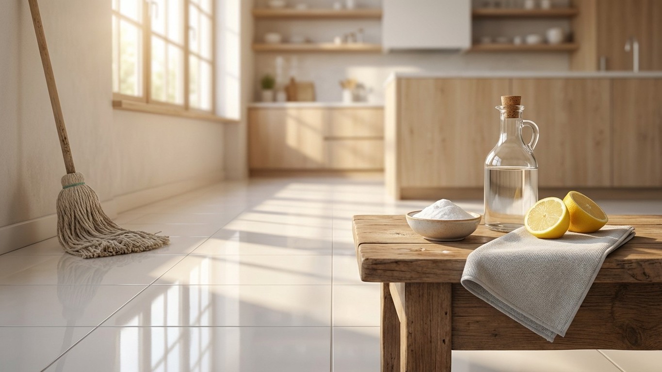 Nettoyant carrelage maison : recette naturelle, sans traces, sans film