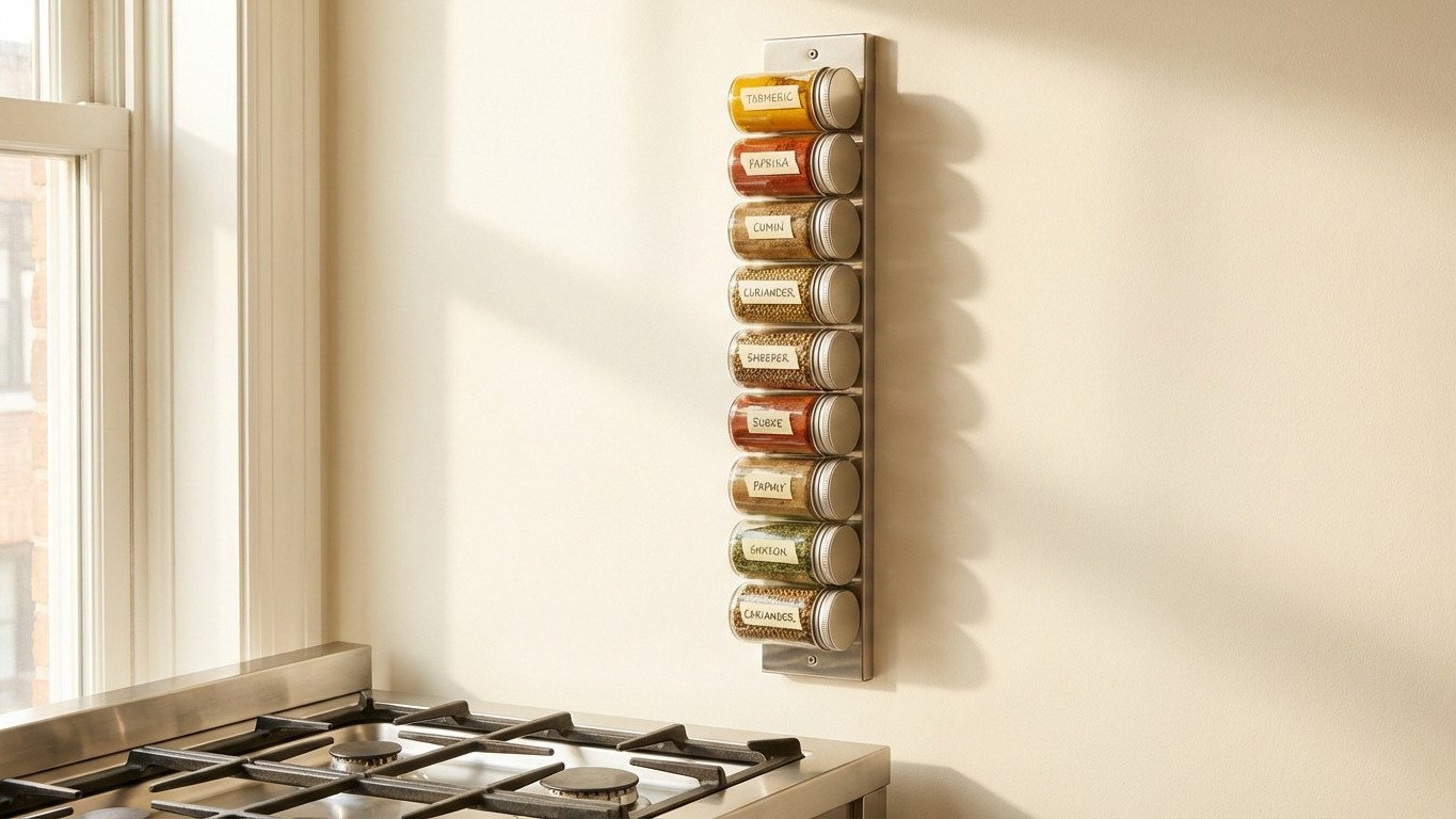 Stop Wasting Money on Spice Racks: Transform Old Jars Into a £2 Magnetic System