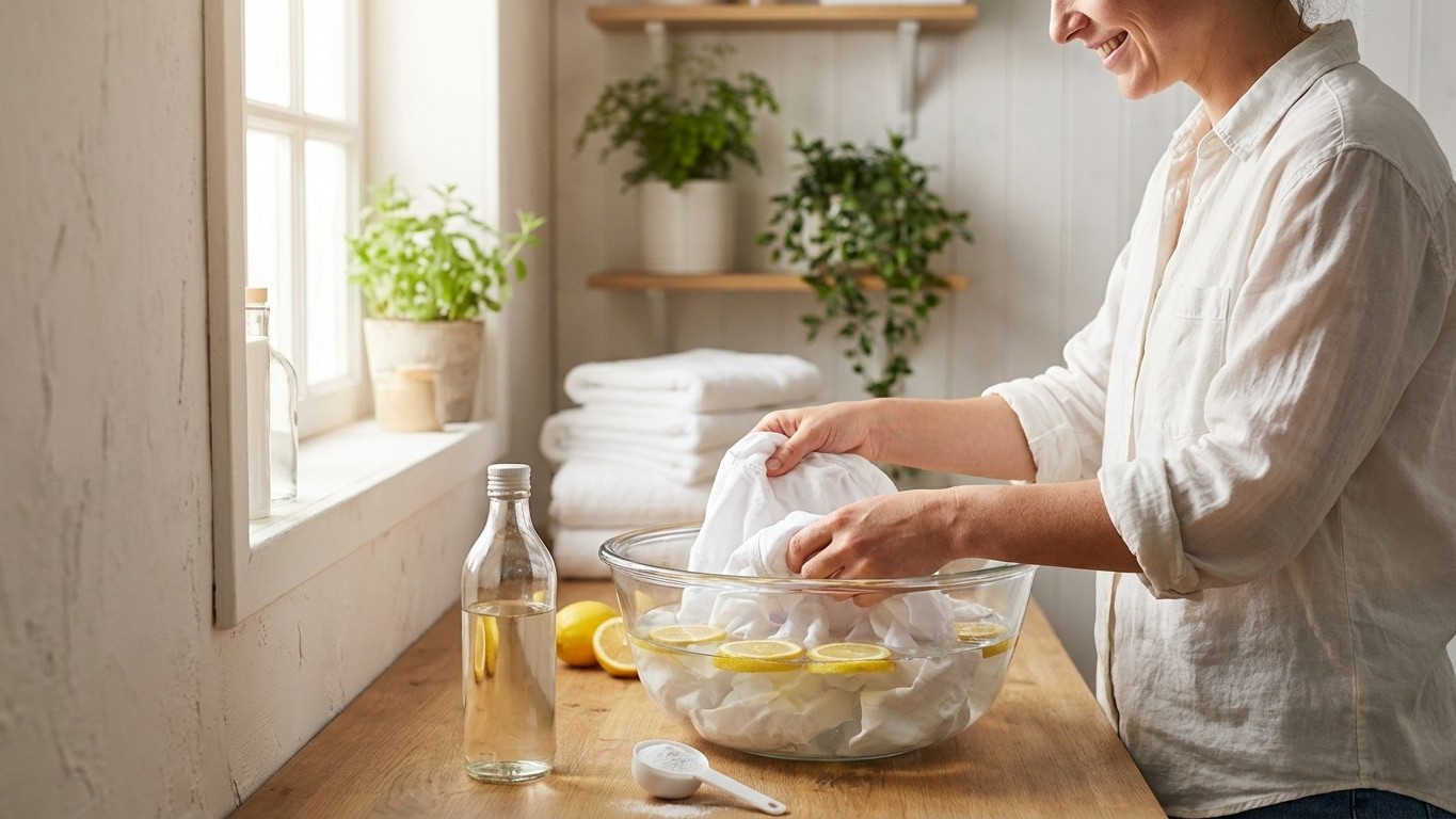 Blanchir le linge naturellement sans javel : méthodes et dosages