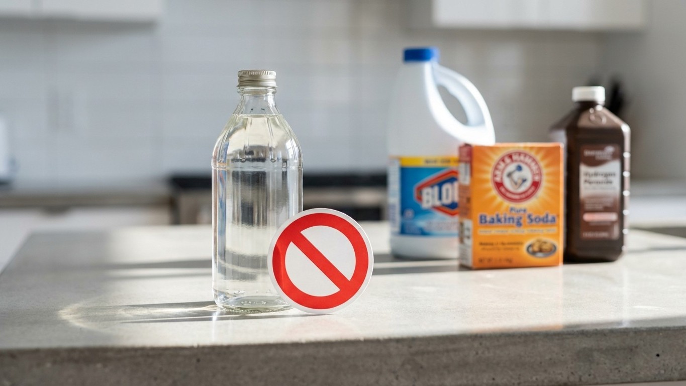 Mélanges dangereux : ce qu’il ne faut jamais mélanger avec le vinaigre