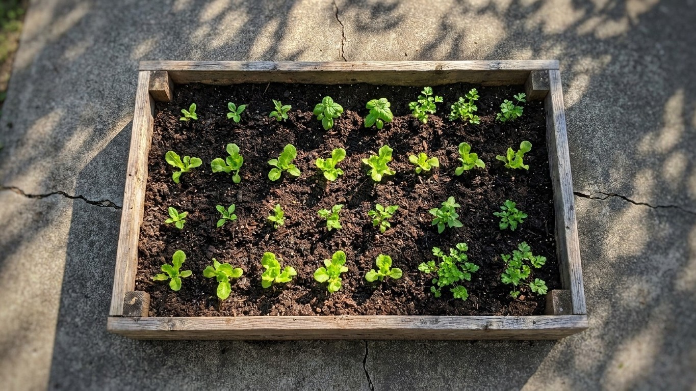 How to Transform Concrete Into a Garden: The Cardboard Method That Works