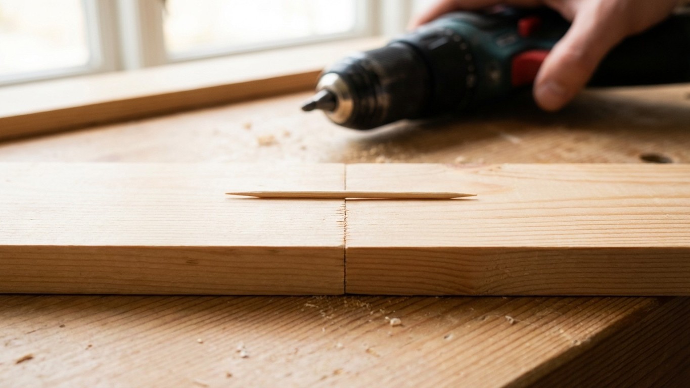 Stop Boards from Shifting: The Cocktail Stick Trick That Carpenters Have Kept Secret for Generations