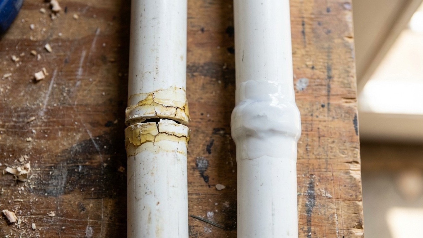 Stop Using Wood Glue on PVC Pipes—Your Joints Are Failing Right Now