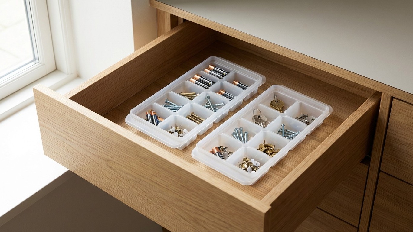 Stop Wasting Money on Drawer Organisers: Your Freezer Already Has the Perfect Solution