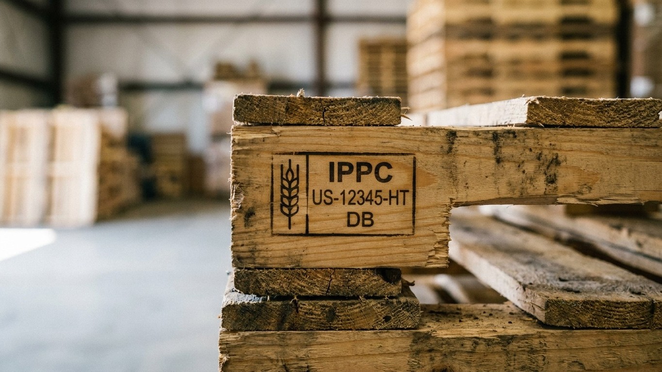 The Hidden Danger in Your DIY Pallet Shelf: What That Two-Letter Stamp Really Means