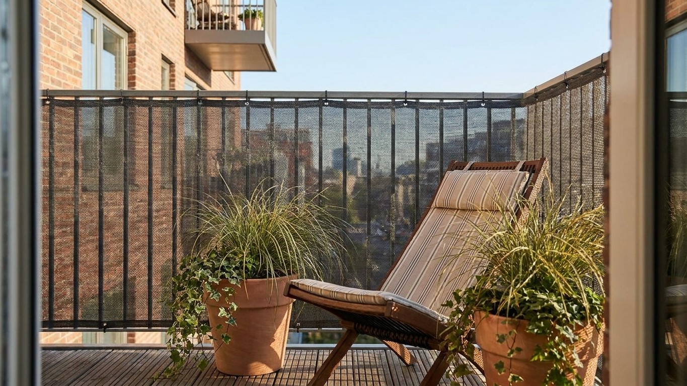 No Drill, No Screws, No Landlord Drama: One Simple Item Blocks Your Neighbor's View All Summer