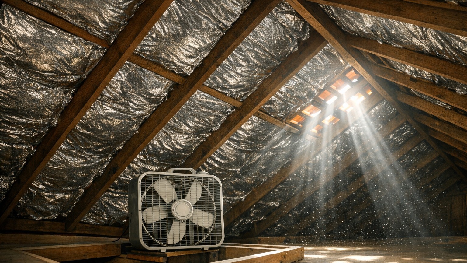 Three Summers Without AC: The $2 Attic Hack That Changed Everything