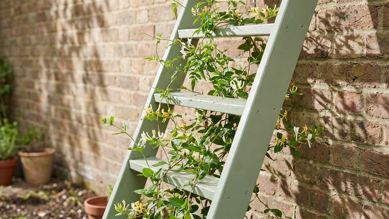 Transform Your Ugly Garden Wall with One Simple Leaning Frame—Your Neighbors Will Think You Hired a Pro