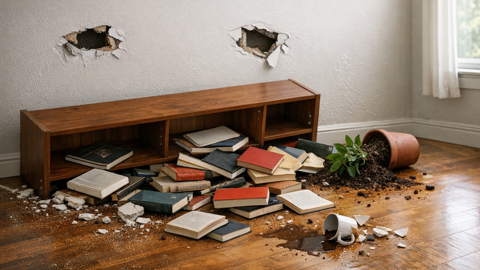 How I Learned the Hard Way: Why Your Shelf Falls When You Use the Wrong Wall Plugs