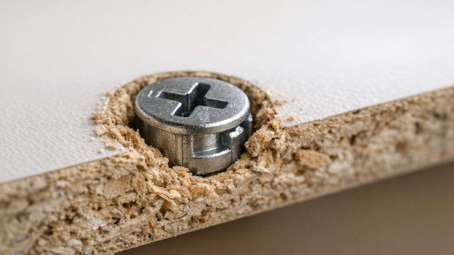 I Over-Tightened My Flat-Pack Shelf With a Power Drill—Here's What I Destroyed