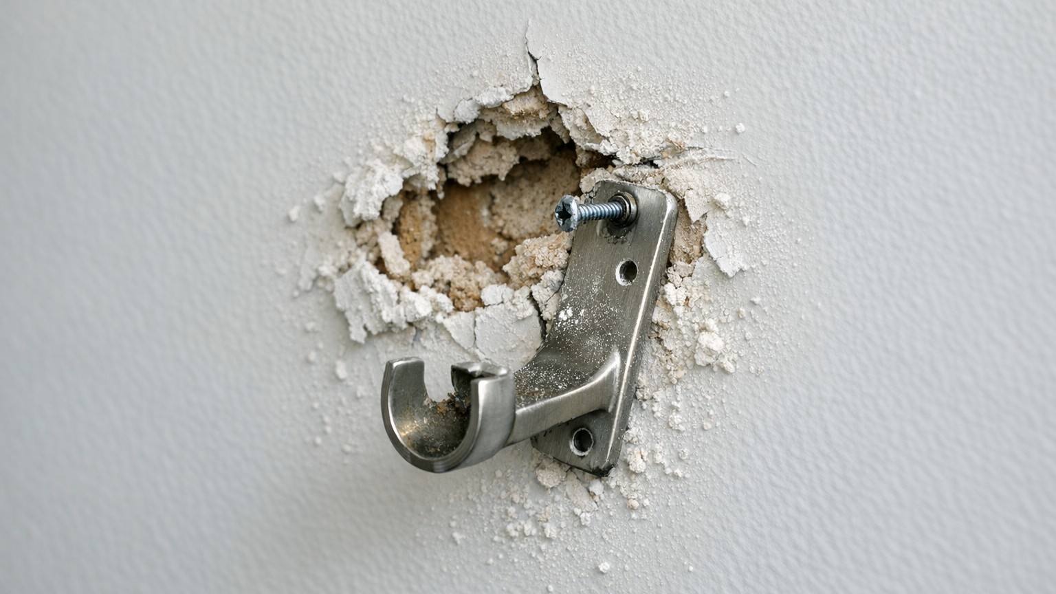 Why Your Curtain Pole Crashed Through the Wall (And How to Fix It Properly)