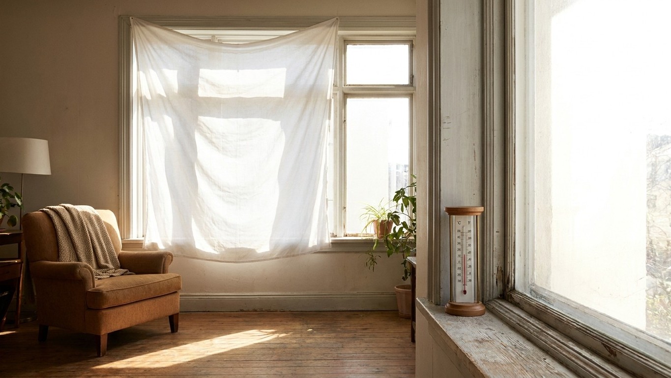 I always opened my windows wide on hot afternoons to cool the house: the day I closed the south-facing shutters before 10 ...