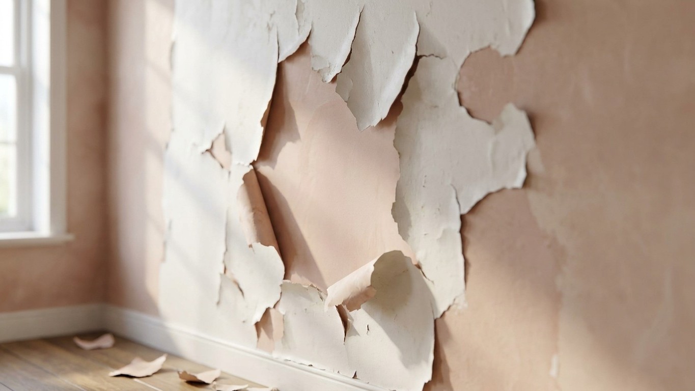 I painted straight onto my fresh plaster just to finish the room faster: when I saw what was peeling off in sheets weeks l...