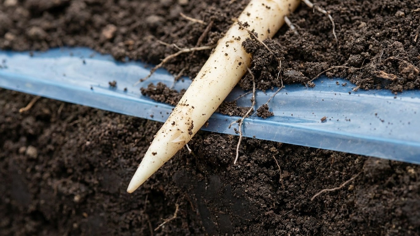 « I thought the grass would just die under it »: why couch grass goes through a pool liner in a single season