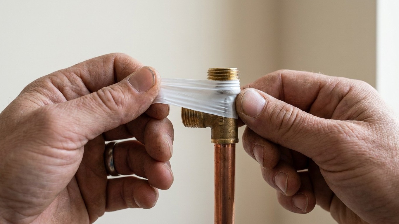 I Wrapped PTFE Tape the Wrong Way: Here's Why Your Plumbing Leak Took Weeks to Appear
