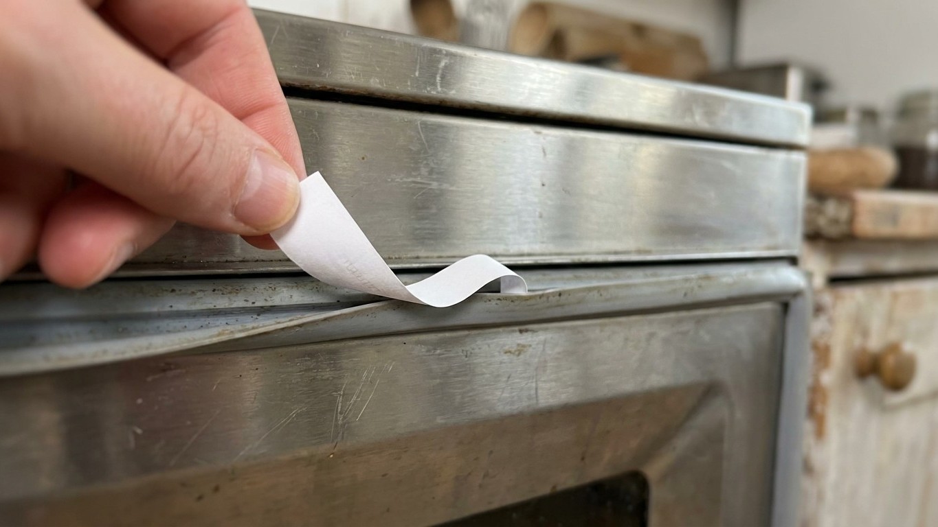 My father always slipped a sheet of paper into the oven door before turning it on: I laughed for years before understandin...
