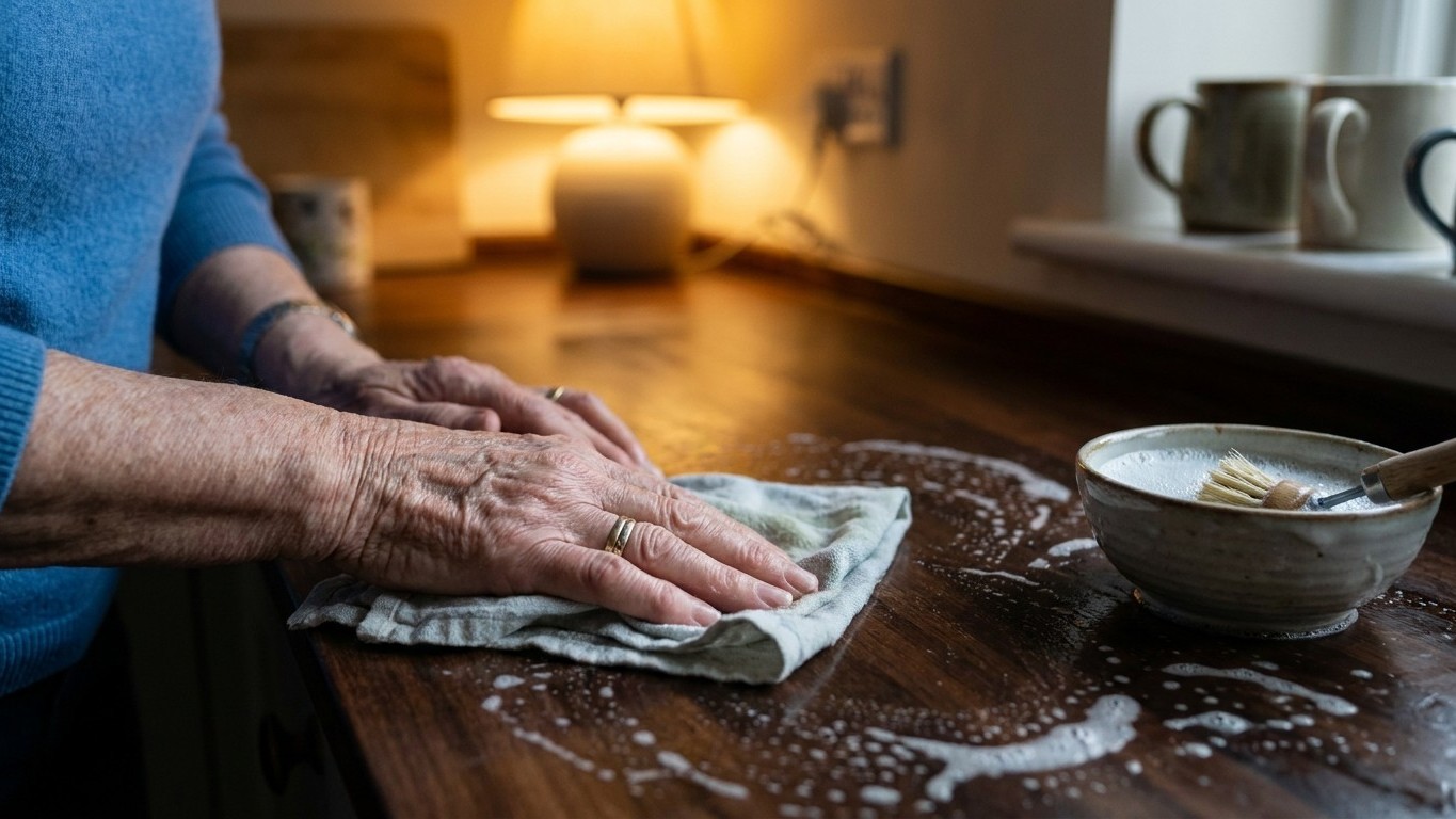 My grandmother always wiped the kitchen counter with washing-up liquid before bed, and it wasn't out of an obsession with ...