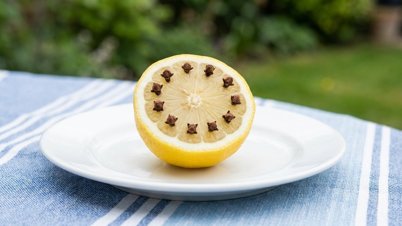 The Secret Weapon Against Summer Wasps and Flies: Why a Clove-Studded Lemon Outperforms Citronella