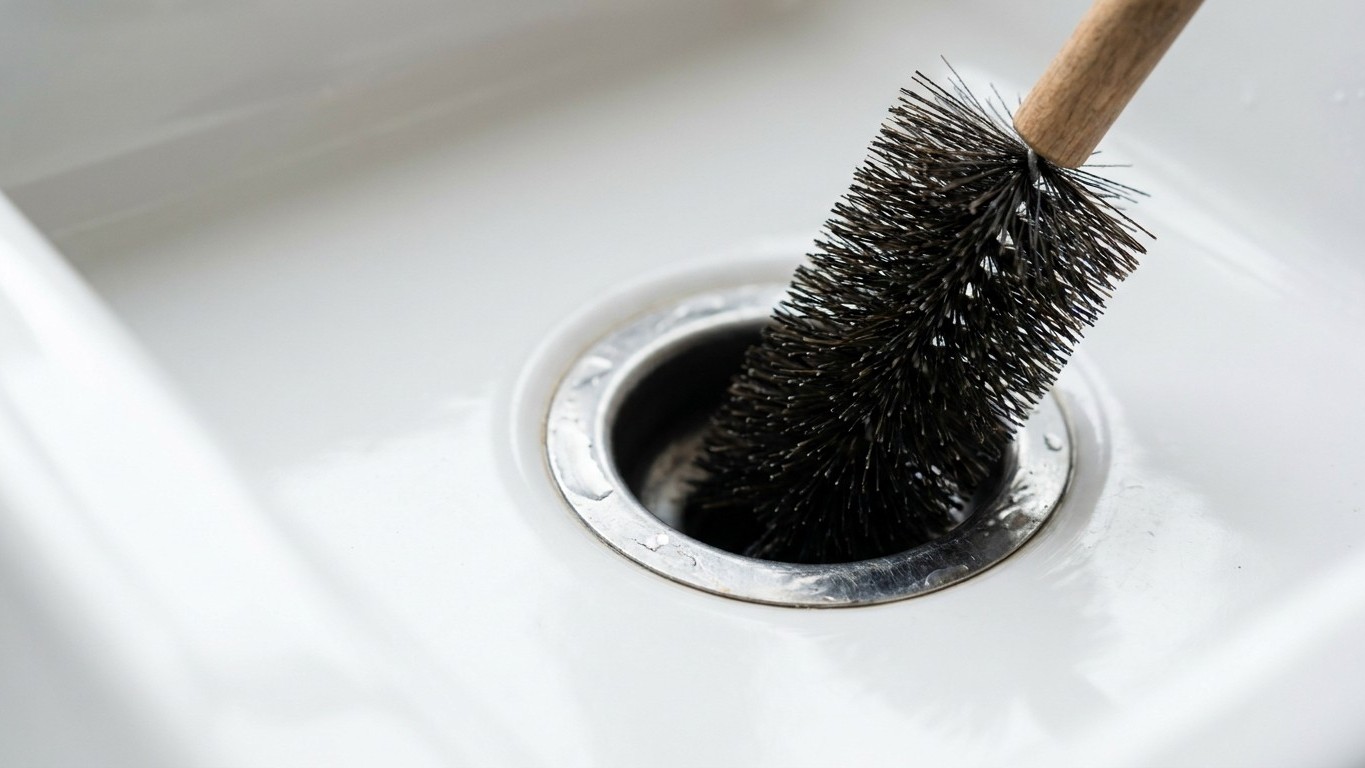 I emptied a whole can of spray on the flies over my sink every night just to eat in peace: the evening I pushed a brush do...