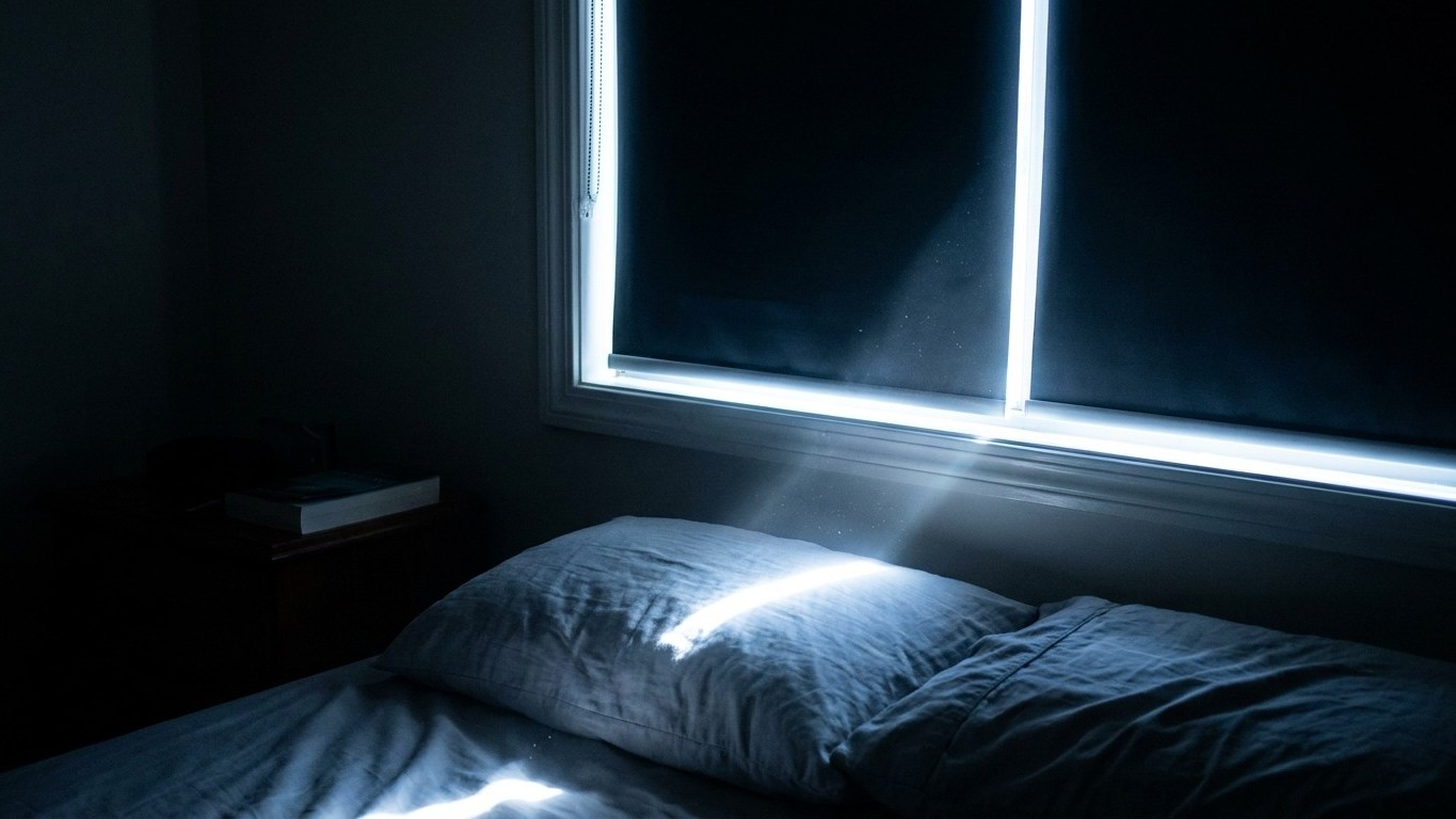 I paid £180 for blackout blinds just to sleep through my neighbour's floodlight: the night an officer stood in my bedroom,...