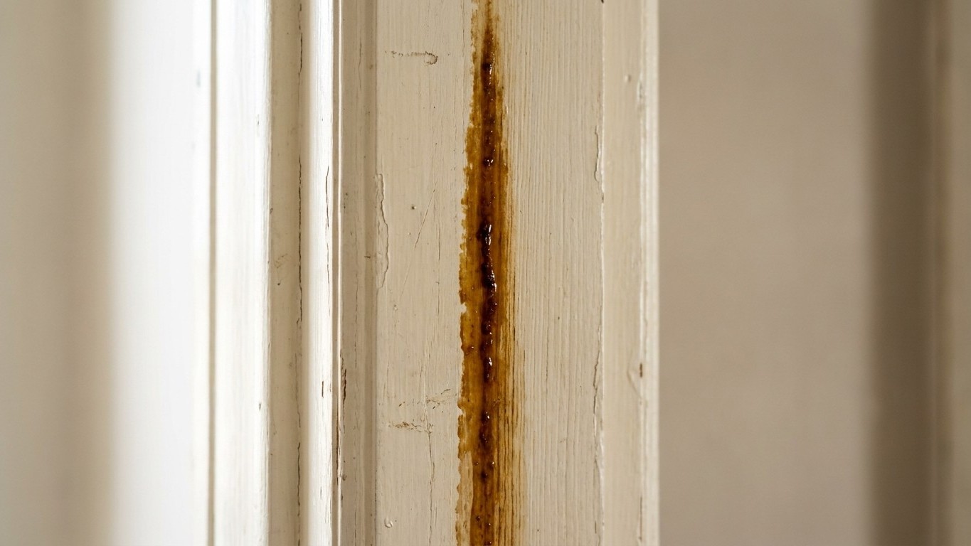 I sprayed my squeaky hinge with aerosol lubricant just to stop the noise: two weeks later, looking at the frame, I underst...