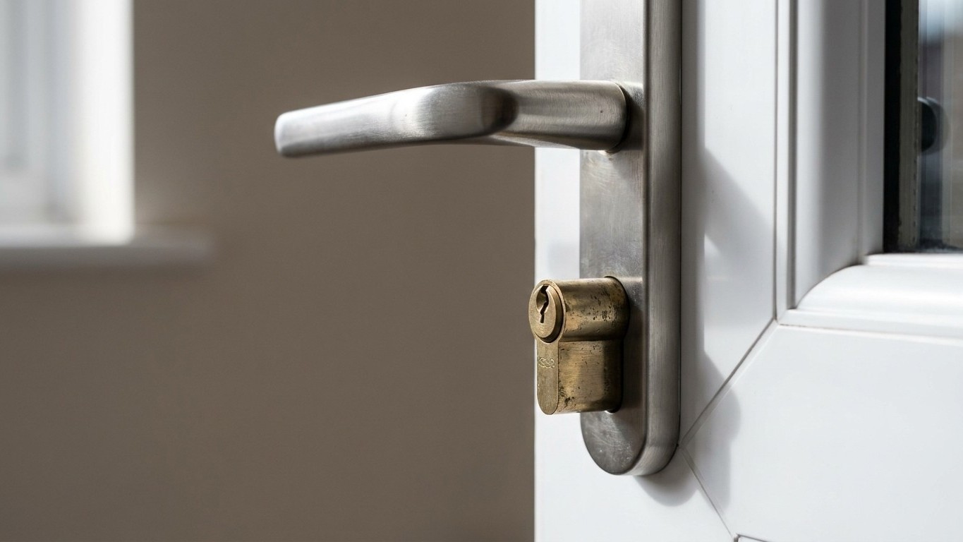 Locksmiths can't say it enough: this little sliver of barrel poking out past your front door handle is what opens the whol...