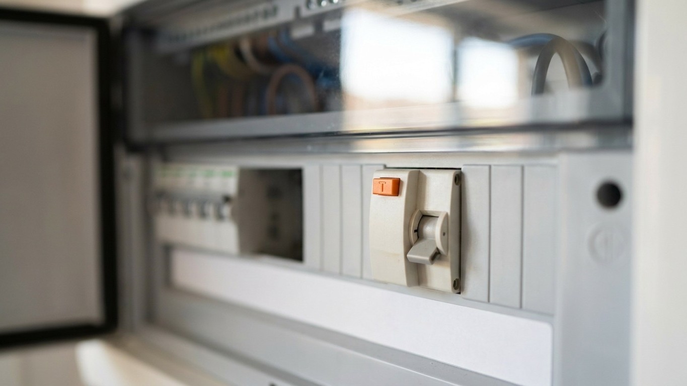 My neighbour always presses a small button in his consumer unit every three months, and it isn't to reset anything