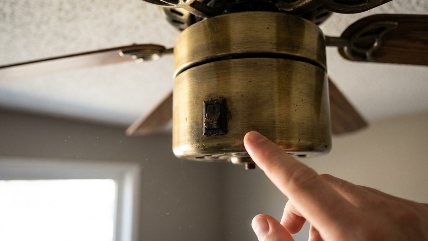 We all keep buying more powerful fans, when it's this one switch on the ceiling fan motor that decides whether the air eve...